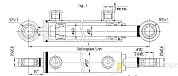 Гидроцилиндр МС40/25х180-3(4).11(405)