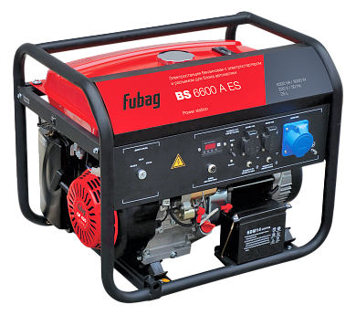 Генератор бензиновый FUBAG BS 6600 A ES