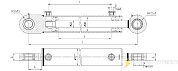 Гидроцилиндр МС80/40х320-3(4).11(620)