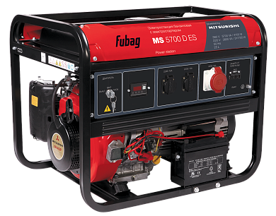 Бензиновая электростанция FUBAG  MS 5700 D ES